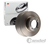 NK Bremsscheibe 204302 vorne rechts/links Ø252 mm voll für SKODA