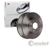 NK Bremsscheibe 203523 – vorne rechts/links belüftet 256 mm für Hyundai, Kia