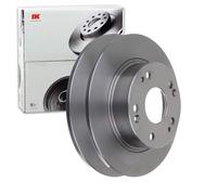 2X NK BREMSSCHEIBEN 260mm VOLL HINTEN PASSEND FÜR HONDA ACCORD | 202638