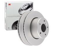2X NK BREMSSCHEIBEN 297mm BELÜFTET VORNE PASSEND FÜR LAND ROVER DISCOVERY |
