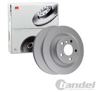 Nk 1x Bremsscheibe Hinterachse Belüftet [Hersteller-Nr. 3115117] für BMW, Mini