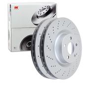 2x Nk Bremsscheiben 344mm Belüftet Vorne Passend Für Mercedes-benz C-klasse Bremsscheibe: A.b.s.: 18285 Ate: 24013201681 Blue Print: Adu174363 Bosc