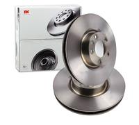2x Nk Bremsscheiben 368mm Belüftet Vorne Passend Für Porsche Cayenne Vw Touareg Bremsscheibe: A.b.s.: 18020 Ate: 24013601111 Blue Print: Adbp430058