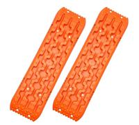 2X Offroad Sandbleche,Antirutsch Noppen Kreuz,Pentagon,10 Tonnen Traktionsmatten Mit Noppenprofil Für Geländewagen,LKW,Traktionsplatten,Anfahrhilfe Bei Schnee,Schlamm,Matsch,Leichtes Nylon