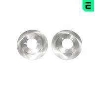 2x Optimal Bremsscheibe BS-4470C für MITSUBISHI VOLVO