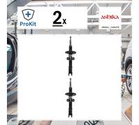 2x ORIGINAL® Ashika MA-00834 Stoßdämpfer Vorne passend für Dacia Duster
