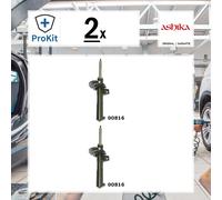 2x ORIGINAL® Ashika Stoßdämpfer Vorne für VW GOLF VII GOLF SPORTSVAN VII