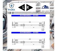 2x ORIGINAL® Ate 24.5169-0439.3 Bremsschlauch Hinten passend für BMW X5 X6