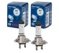 2x Original BOSCH Pure Light Glühlampe Halogen H7 12V 55W PX26D Glühbirne PKW