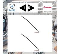 2x ORIGINAL® Brembo T 50 008 Bremsschlauch Vorne, Hinten, Links, Rechts