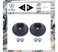 2x ORIGINAL® Denckermann Reparatursatz, Federbeinstützlager Vorne für Audi A6