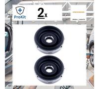 2x ORIGINAL® Denckermann Reparatursatz, Federbeinstützlager Vorne für VW