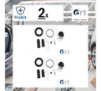 2x ORIGINAL® Ert 401242 Reparatursatz, Bremssattel Vorne für VW Polo Lupo Fox