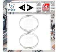 2x ORIGINAL® Febi Bilstein 178022 Sensorring, ABS Vorne, Hinten für BMW 1 X3 3