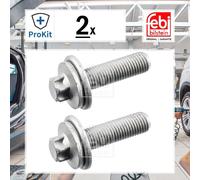 2x ORIGINAL® Febi Bilstein Schraube, Bremssattel Vorne, Hinten für BMW 1 X3 5#