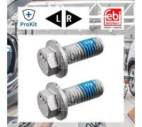 2x ORIGINAL® Febi Bilstein Schraube, Bremssattel Vorne, Hinten für Ford FIESTA#
