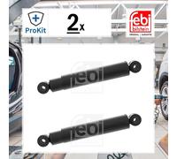 2x ORIGINAL® Febi Bilstein Stoßdämpfer Vorne, Hinten für Man E2000 F2000 F90