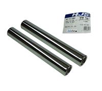 2x Original HJS 91111251 Endrohr verchromt Auspuff Rohr 275mm 1 Paar Endrohre