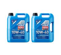 2x Original Liqui Moly 5L Super Leichtlauf 10W-40 Motoröl Motorenöl Öl Oil 1301