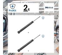 2x ORIGINAL® Meyle Stoßdämpfer Hinten für VW GOLF VII GOLF SPORTSVAN VII#