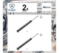 2x ORIGINAL® Meyle Stoßdämpfer Hinten für VW GOLF VII GOLF SPORTSVAN VII