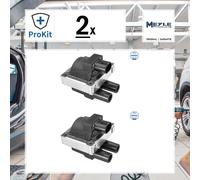 2x ORIGINAL® Meyle Zündspule für Fiat PANDA PUNTO SEICENTO / 600 DOBLO