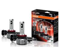 2x ORIGINAL OSRAM LED Night Breaker H11 6000K ECE R37-Zulassung Lampen Birnen