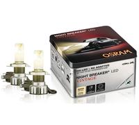 2x ORIGINAL OSRAM LED Vintage Retro Night Breaker H4 + R2 3000K +330% Zulassung