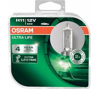 2x Original Osram ULTRA LIFE H11 55W Lampe Birne Scheinwerfer
