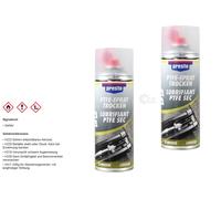 400ml PRESTO PTFE SPRAY TROCKEN FETT SCHMIERMITTEL SCHMIERUNG SPRAY DOSE KFZ