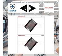2x ORIGINAL® Quick Brake Kolben, Bremssattel Vorne, Hinten für Fiat DUCATO