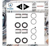 2x ORIGINAL® Quick Brake Reparatursatz, Bremssattel Vorne für VW TRANSPORTER