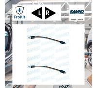 2x ORIGINAL® SAMKO Bremsschlauch Vorne, Links, Rechts für VW PASSAT B5.5