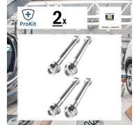 2x ORIGINAL® Tedgum Schraubensatz, Federbein-Radlagergehäuse Vorne, Links