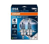 2x Osram H4 Cool Blue Boost Lampen für Offroad Scheinwerfer Auto Motorrad