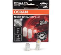 OSRAM NIGHT BREAKER LED W5W, universelles Standlicht/Positionslicht/Innenraumlicht, 12V