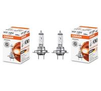 2x OSRAM Original H7 12V 55W Halogen für DACIA DUSTER LOGAN II SANDERO II