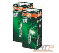 2x OSRAM ULTRA LIFE KOFFERRAUMBELEUCHTUNG HANDSCHUHFACHBELEUCHTUNG 36mm 32296866