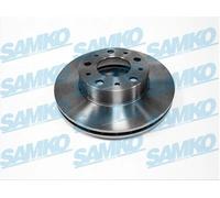 2X P1009V SAMKO Bremsscheibe für CITROËN,FIAT,PEUGEOT
