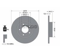 PAGID 55210NC Bremsscheibe