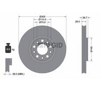 PAGID 55939NC Bremsscheibe