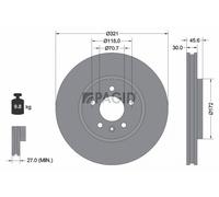PAGID 55568NC Bremsscheibe