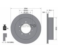PAGID 54985NC Bremsscheibe