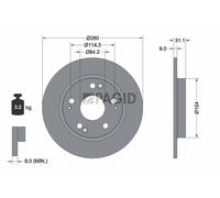PAGID 55241NC Bremsscheibe