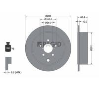 PAGID 55000N Bremsscheibe