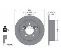 2x PAGID Bremsscheibe voll Ø299mm für Ssangyong Rexton W Actyon Sports I QJ