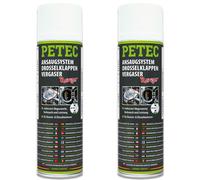 2x Petec 72450 Ventil Reiniger Ansaugsystem Vergaserreiniger 500ml Reinigung