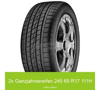 2x Petlas Explero A/S PT-411 3PMSF Ganzjahresreifen 245/65 R17 111H | 58923