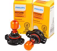 2x PHILIPS 12188NAC1 Blinker Blinklampe Glühlampe Lampe 24W 12V PG20/4 Gelb Satz