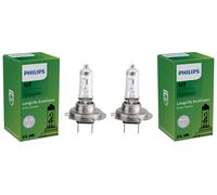 2x PHILIPS LongLife EcoVision H7 12V/55W für BMW 6er E63 E64 OPEL ZAFIRA B A